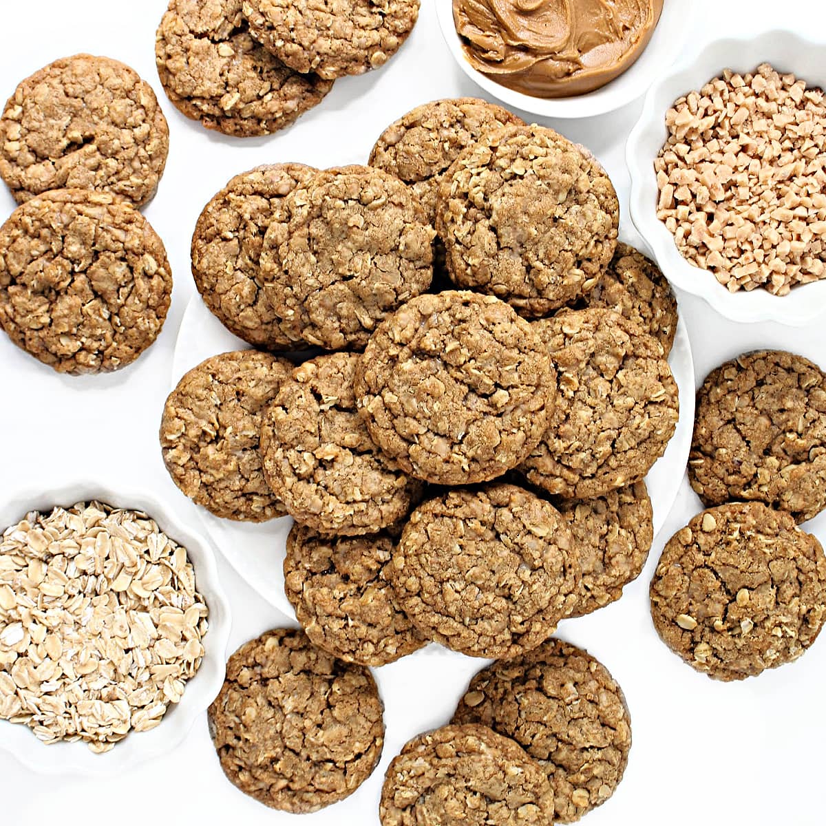 Biscoff Oatmeal Cookies-image